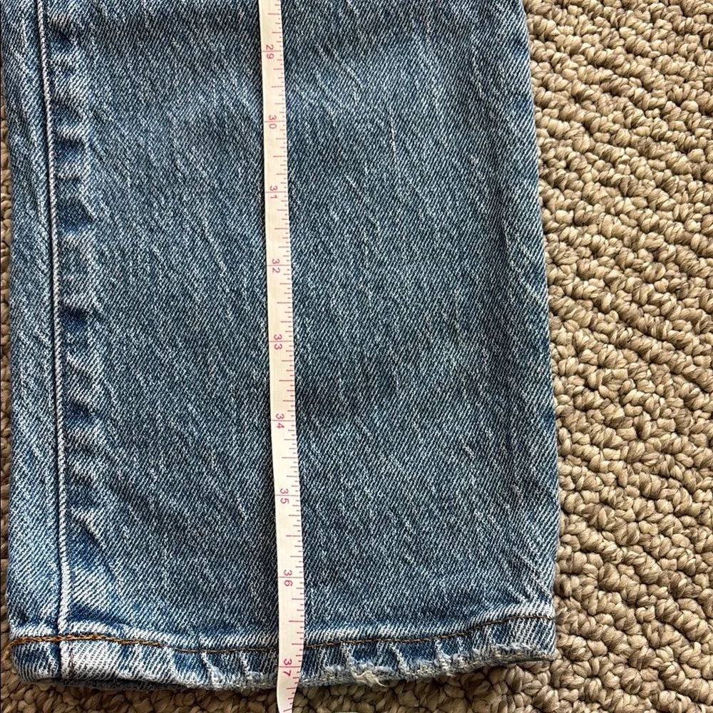 Madewell perfect vintage Light Blue Straight-Leg Jeans